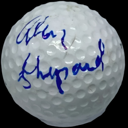 Astronaut Alan Shepard (Mercury 7/Apollo 14) Signed Golf Ball *VERY RARE* - JSA COA w/full letter of authenticity